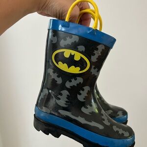 Batman rain boots